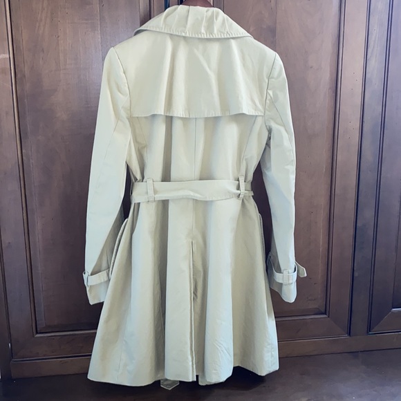 J. Crew Icon Khaki Tan Belted Trench Coat - Picture 3 of 10